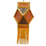 Load image into Gallery viewer, Decorative Mangal Akash Kandil – Handmade Bamboo Hexagonal Diwali Lamp