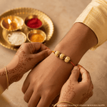 Load image into Gallery viewer, Sustainable Bamboo Rakhi - Triveni | Handcrafted by Tribal Women
