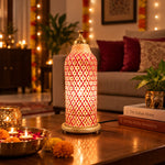 Load image into Gallery viewer, Kandil-K – Eco-Friendly Bamboo Diwali Table Lantern