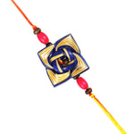 Load image into Gallery viewer, Bamboo Rakhi Gift Set - Pack of 7 | Plantable Eco Rakhi By Tribal Women
