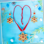 Load image into Gallery viewer, BAMBOO JEWELLERY SET-07