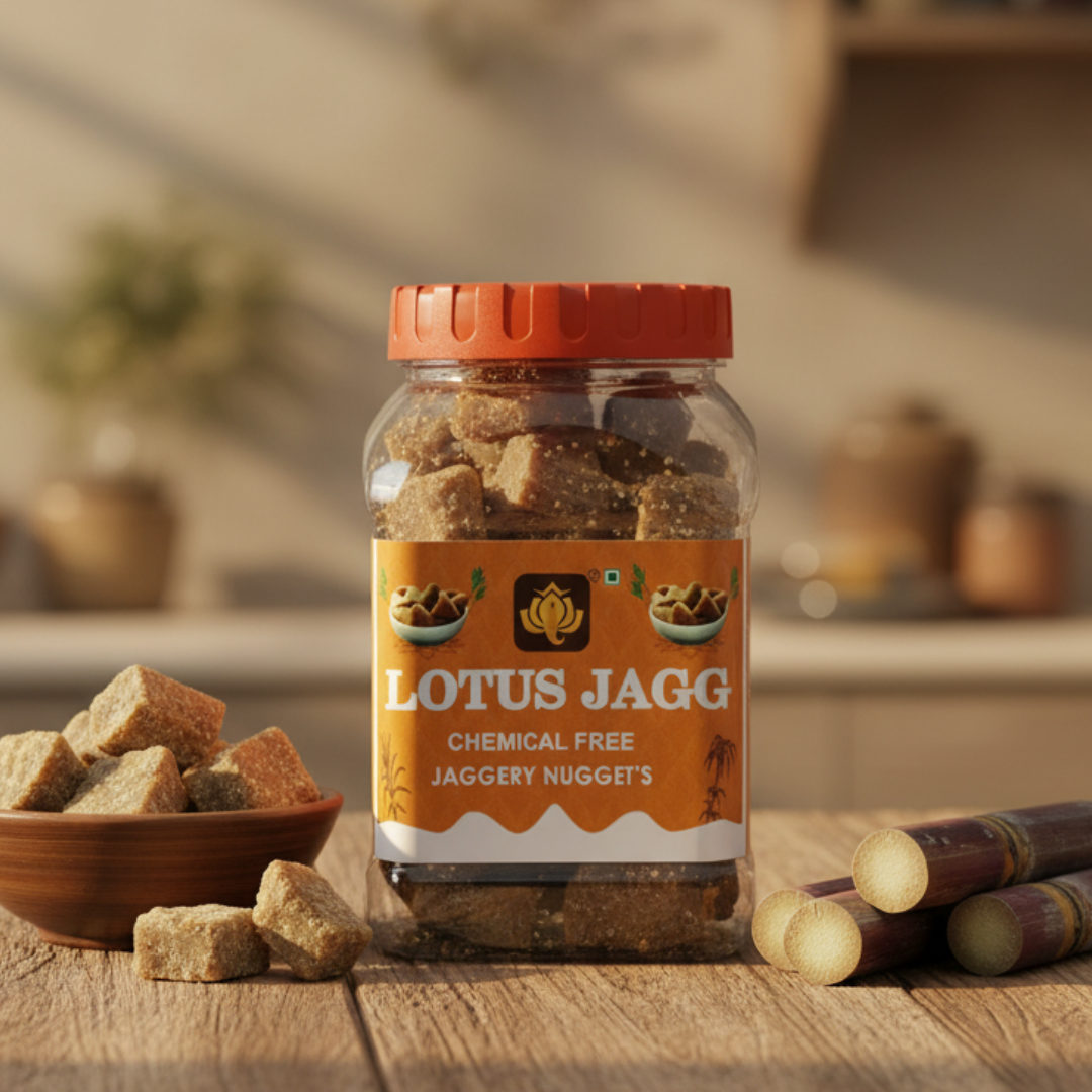 LOTUS JAGGERY CUBE 500 GM
