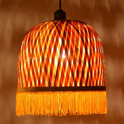 Kandil-Saptarshi – Handwoven Bamboo Lantern for Diwali