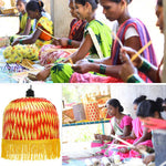 Load image into Gallery viewer, Kandil-Saptarshi – Handwoven Bamboo Lantern for Diwali
