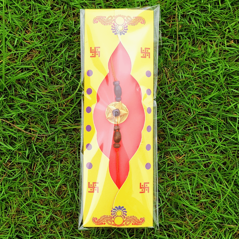 Biodegradable Rakhi - Purna | Bamboo Rakhi Made by Tribal Women