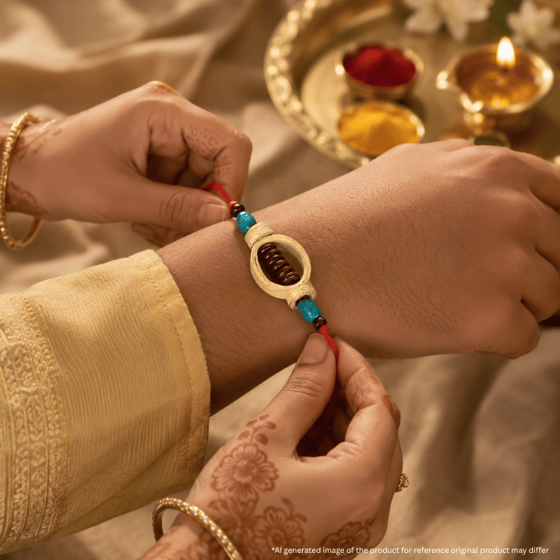 Sustainable Rakhi - Jhelum | Plantable Bamboo Rakhi Handmade by Tribal Women