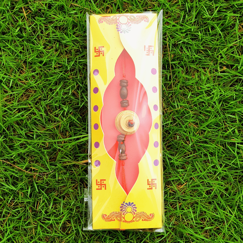RAKHI GANGA Eco Friendly Rakhi | Handmade by Tribal Women | Bamboo Rakhi