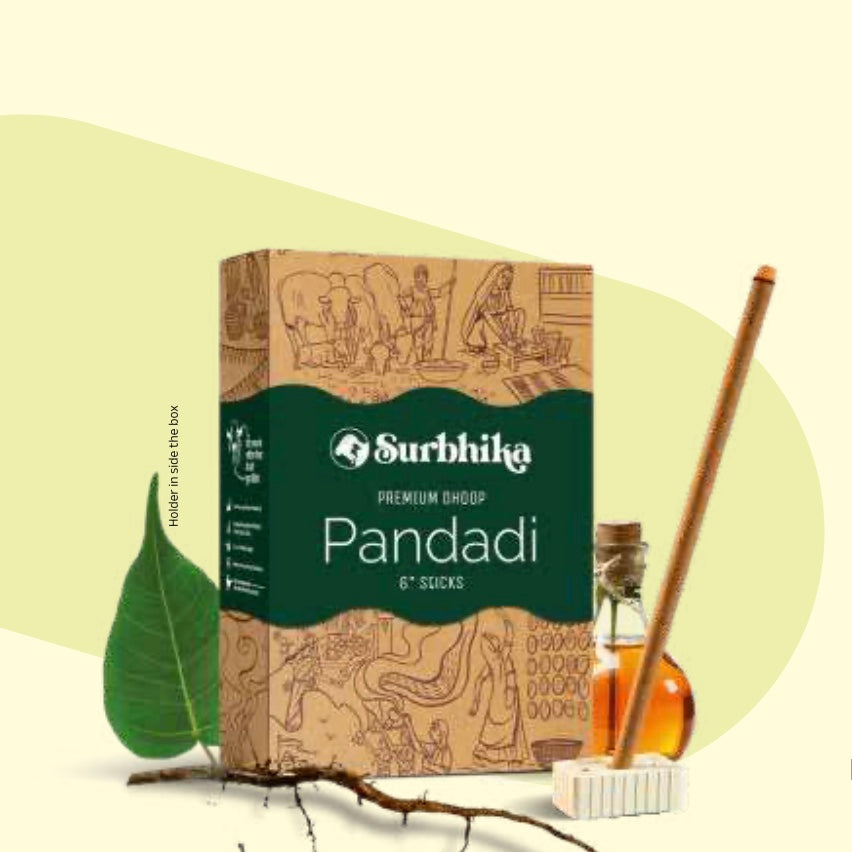 SURBHIKA PANDADI 6INCH DHOOP STICKS 200 Gm