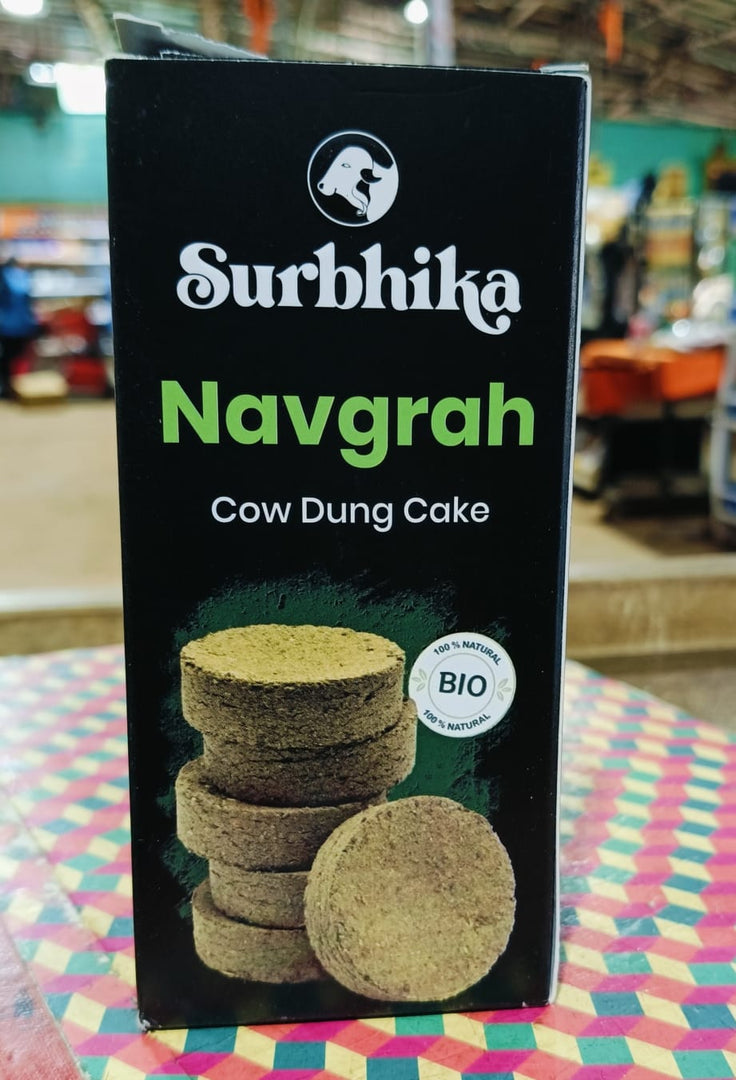 SURBHIKA NAVGRHA COW DUNG CAKE 7PCS