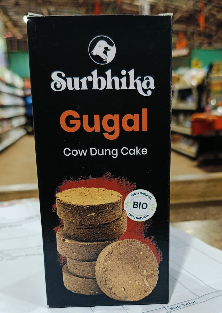 SURBHIKA GUGGLE COW DUNGCAKE 7 PCS