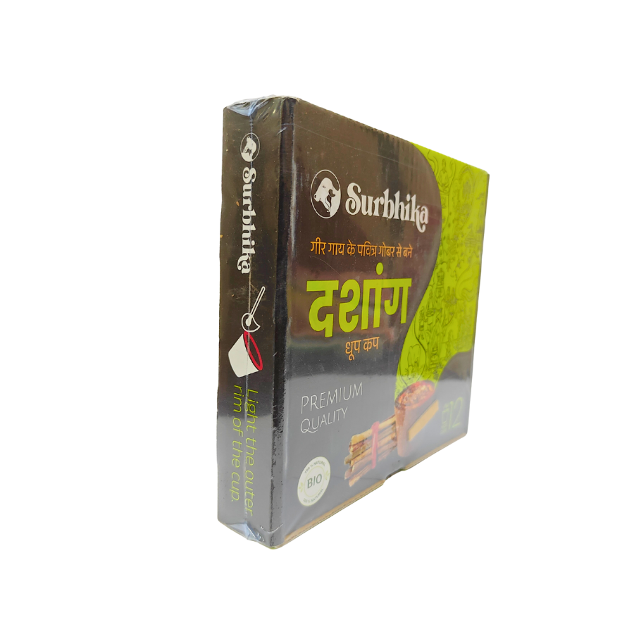 SURBHIKA DASHANG DHOOP CUP 12 PCS