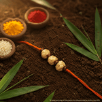 Load image into Gallery viewer, Sustainable Bamboo Rakhi - Triveni | Handcrafted by Tribal Women