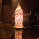 Load image into Gallery viewer, Kandil-K – Eco-Friendly Bamboo Diwali Table Lantern
