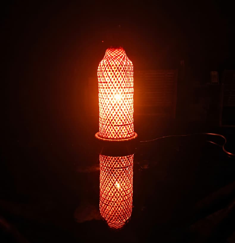 Kandil-K – Eco-Friendly Bamboo Diwali Table Lantern