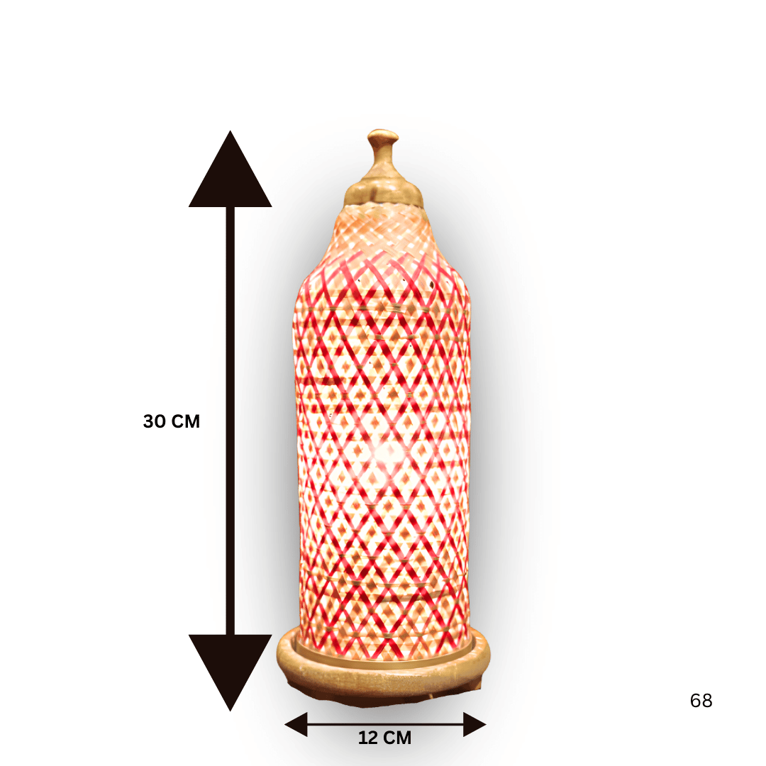 Kandil K Eco Friendly Bamboo Diwali Table Lantern.