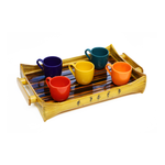 Load image into Gallery viewer, Bamboo Tray Black
