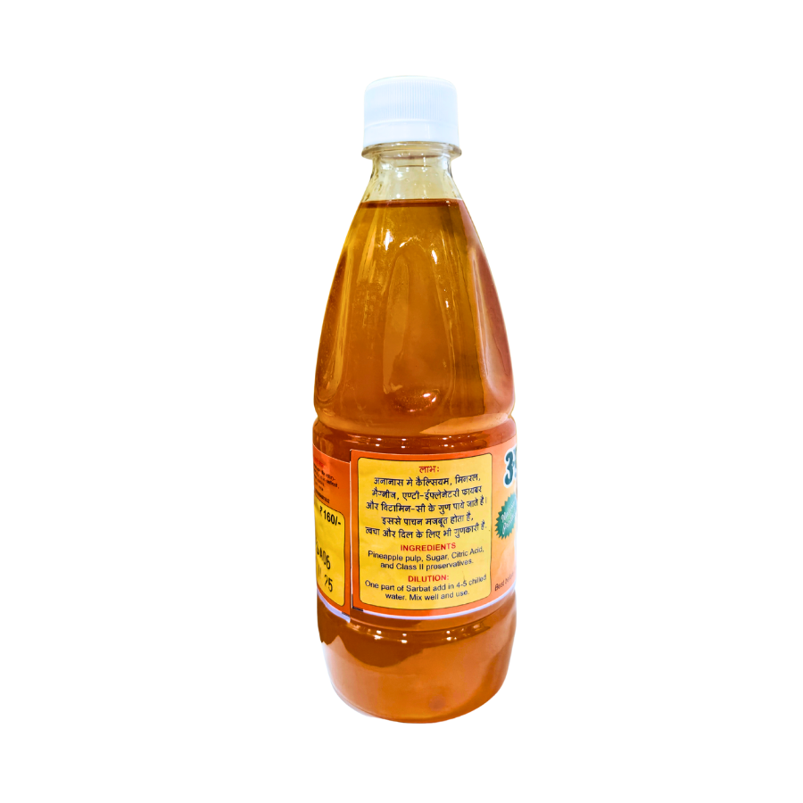 VIVEK PINEAPPLE SHARABAT 500 ML
