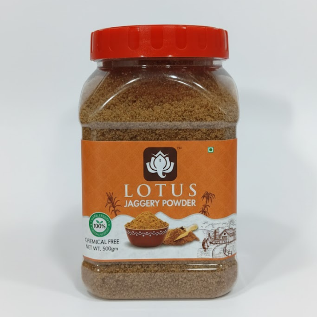 LOTUS JAGGERY POWDER 500 GM