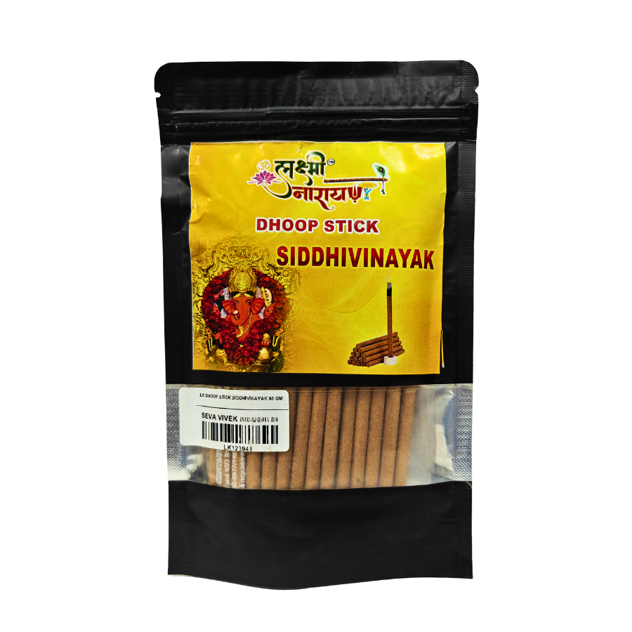 LK DHOOP STICK SIDDHIVINAYAK 80 GM