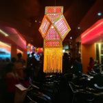 Load image into Gallery viewer, Decorative Mangal Akash Kandil – Handmade Bamboo Hexagonal Diwali Lamp