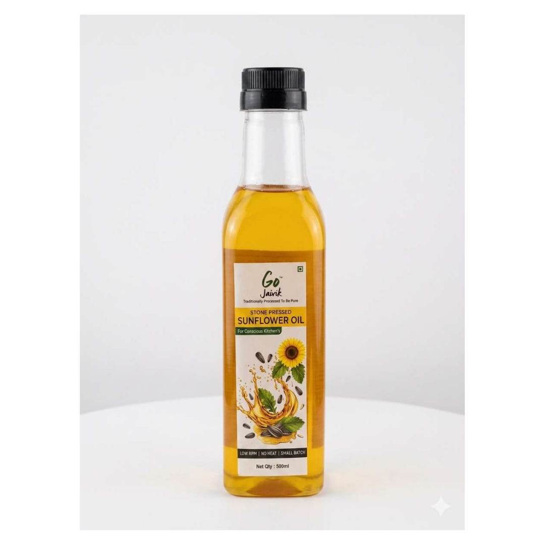 GJ STONE PRESSED SUNFLOWER 500 ML