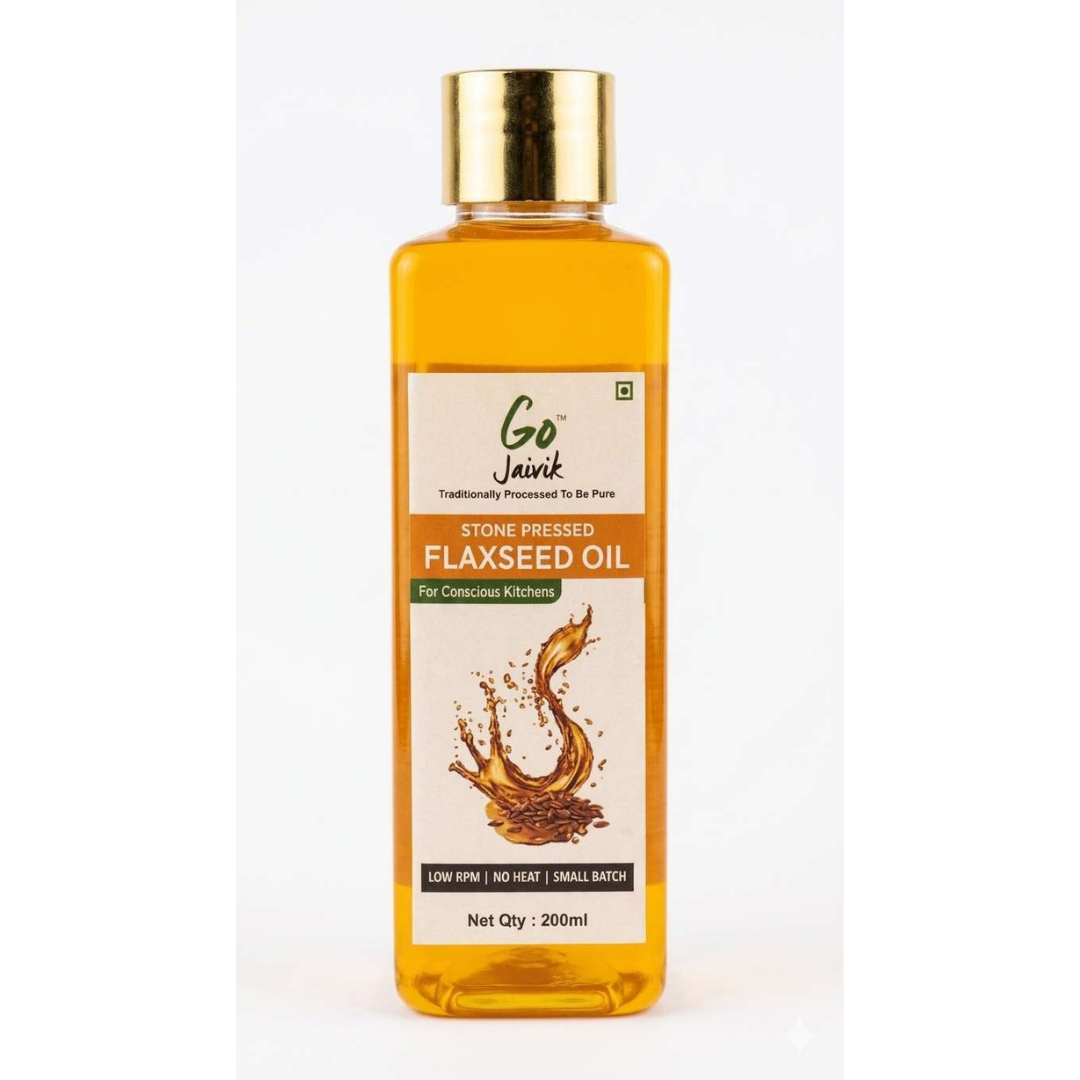 GJ STONE PRESSED FLAXSEED 200ML