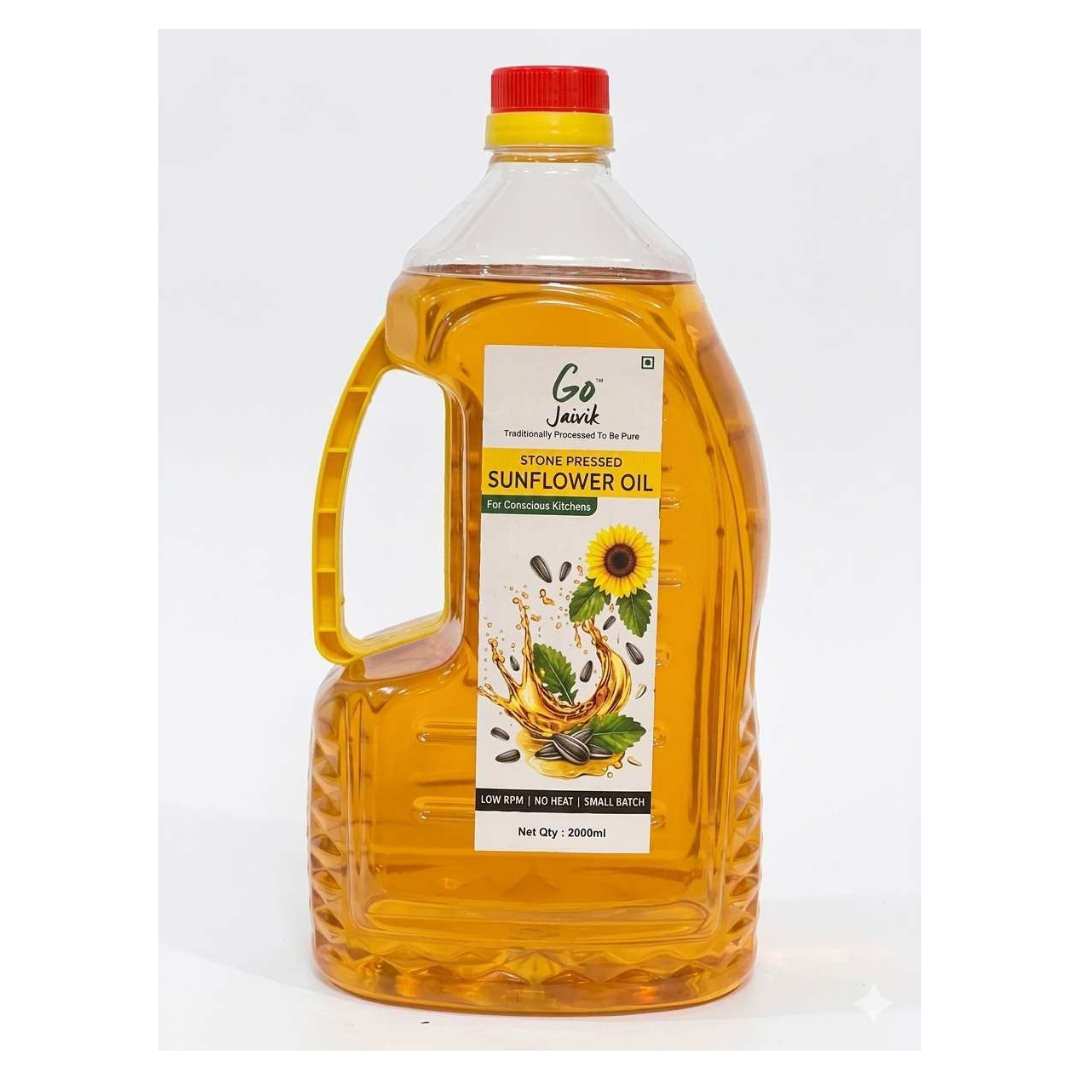 GJ STONE PRESSED SUNFLOER 2 LTR
