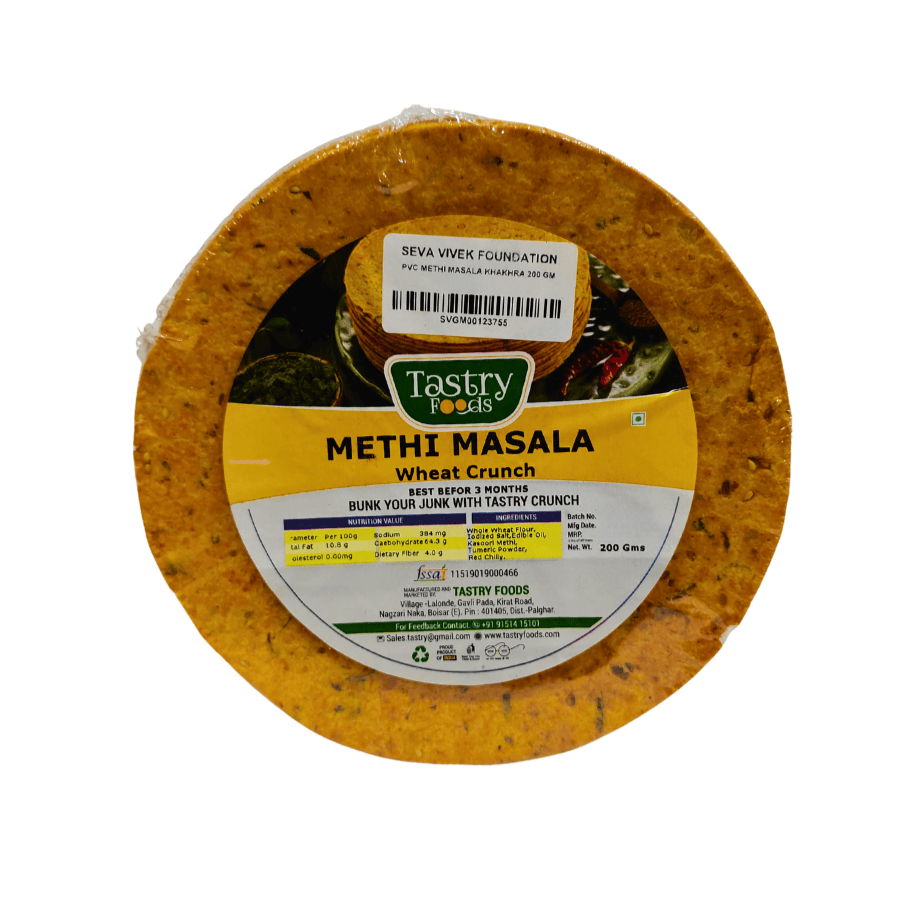 PVC METHI MASALA KHAKHRA 200 GM