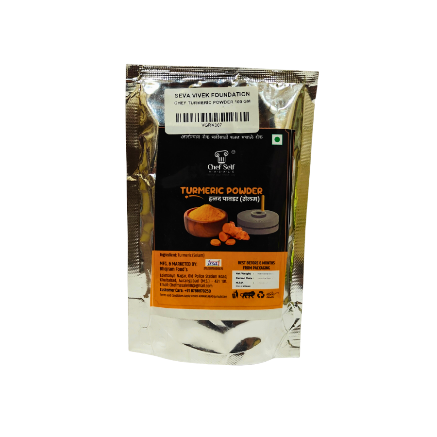 CHEF TURMERIC POWDER 100 GM