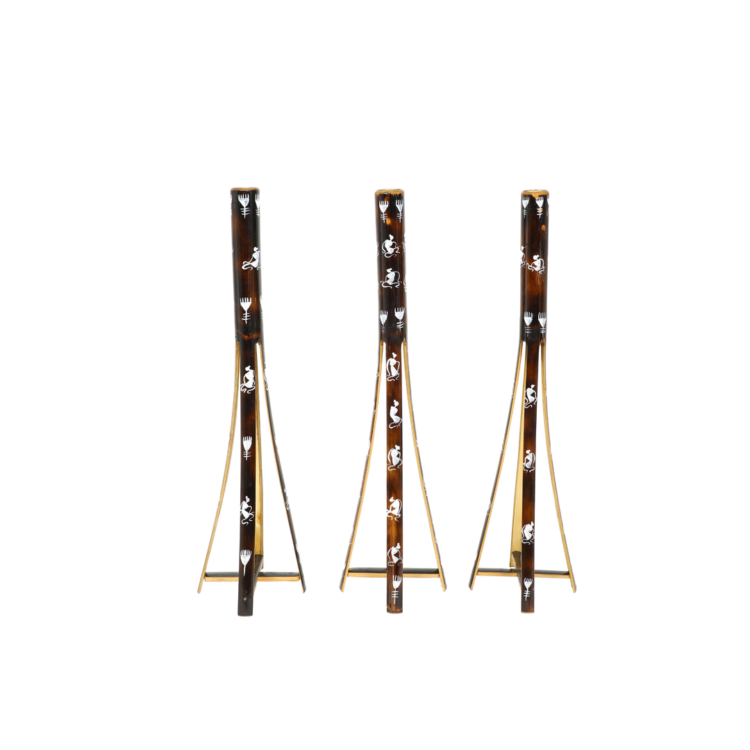 Bamboo Flower Stand