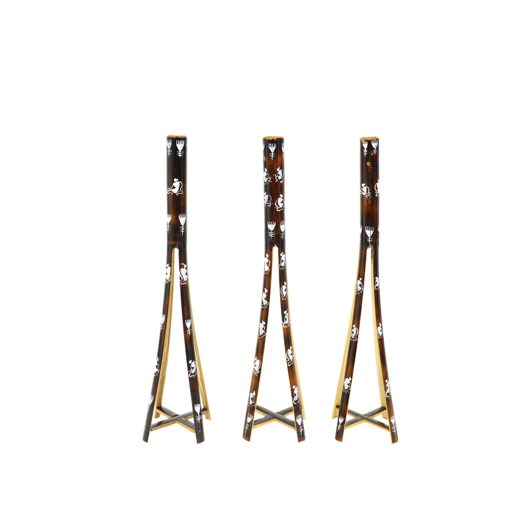 Bamboo Flower Stand