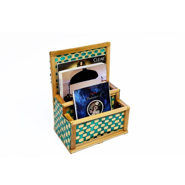 Bamboo Gift Hamper 3 (Book Holder, Agarbatti Stand, Single Pen Stand)