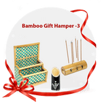 Load image into Gallery viewer, Bamboo Gift Hamper 3 (Book Holder, Agarbatti Stand, Single Pen Stand)