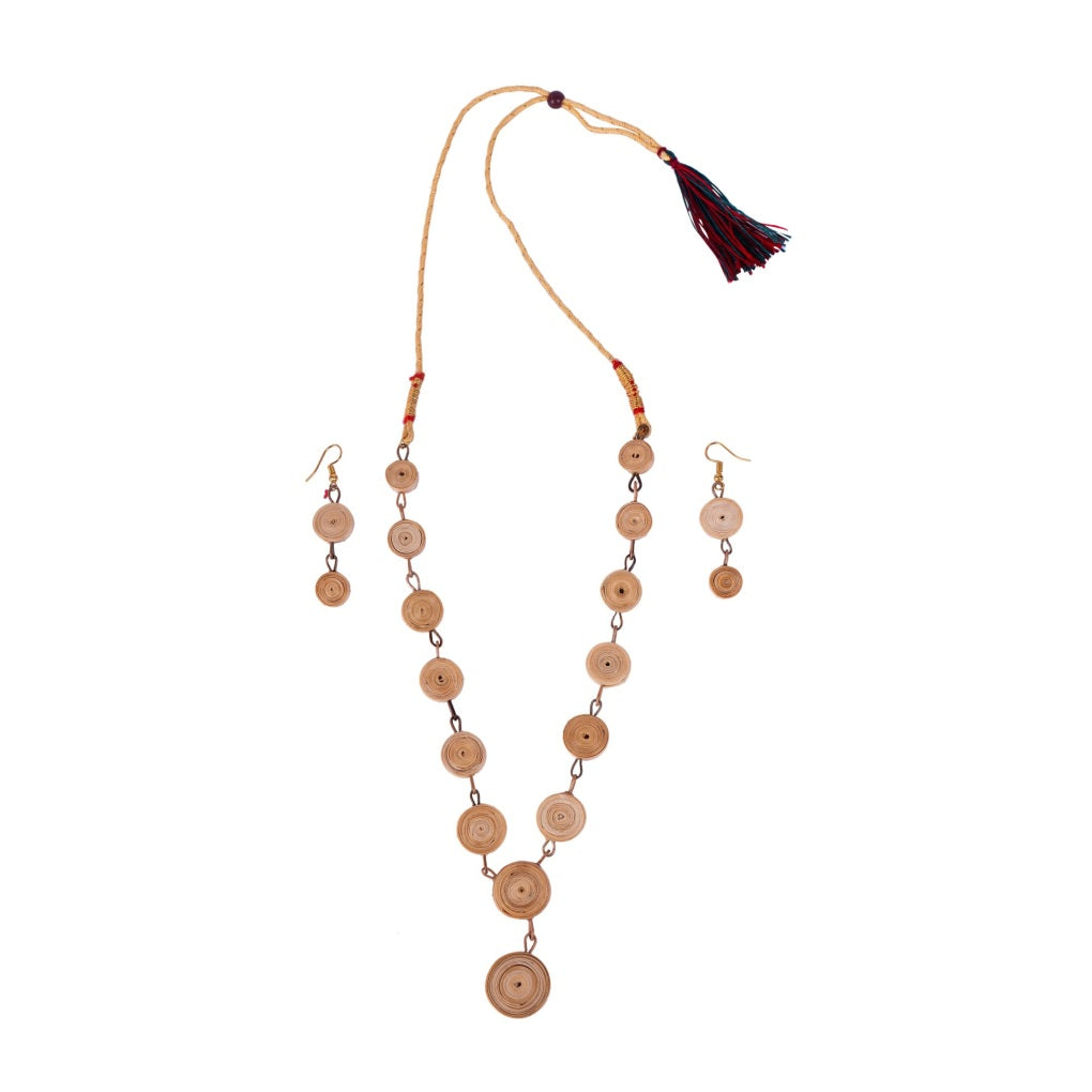 बांस के आभूषण सेट-15