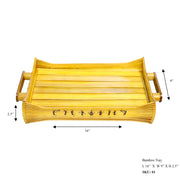 बांस की ट्रे