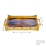 Load image into Gallery viewer, Bamboo Tray Black
