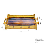 Bamboo Tray Black