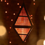 Load image into Gallery viewer, Shukra Diamond Bamboo Kandil
