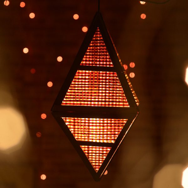 Shukra Diamond Bamboo Kandil