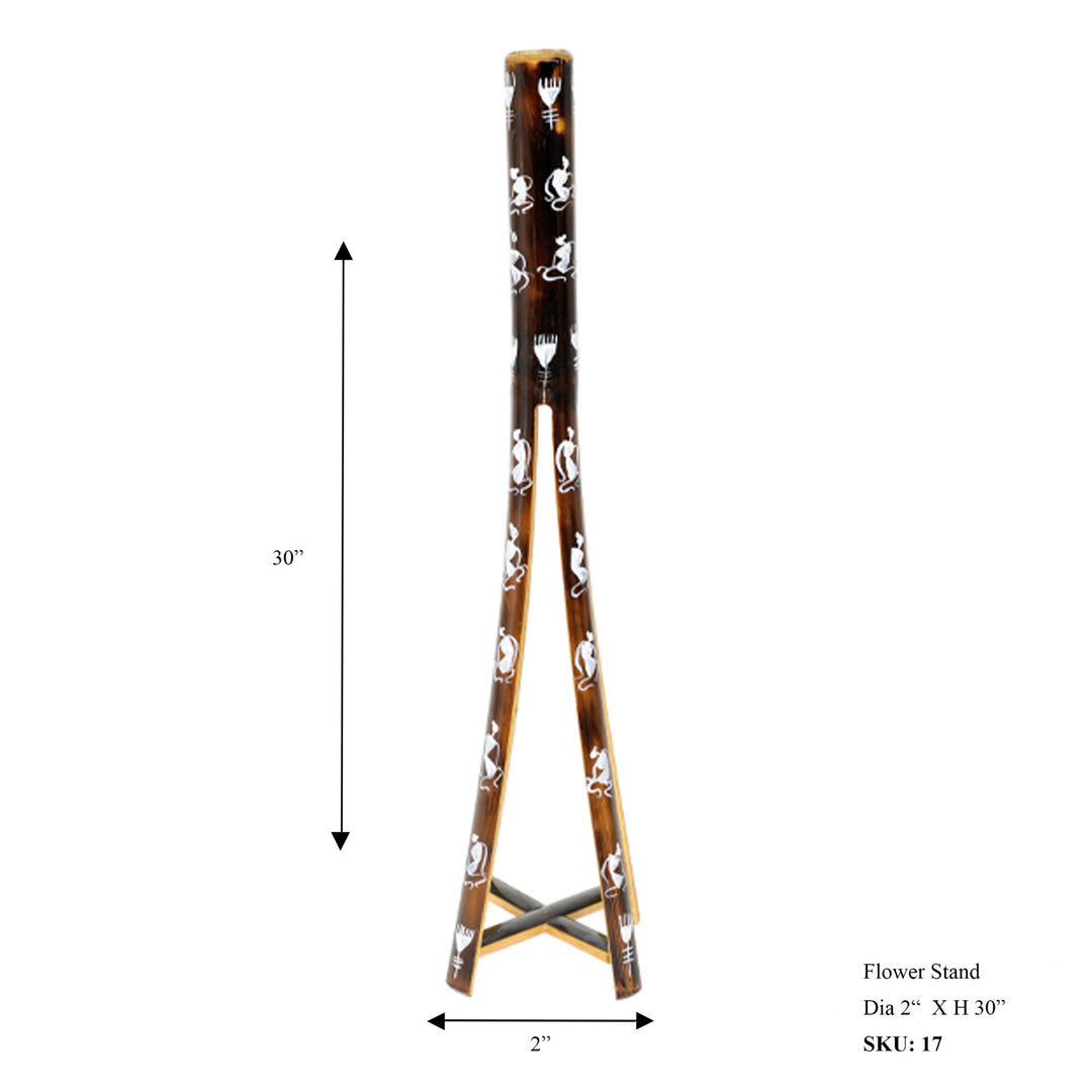 Bamboo Flower Stand