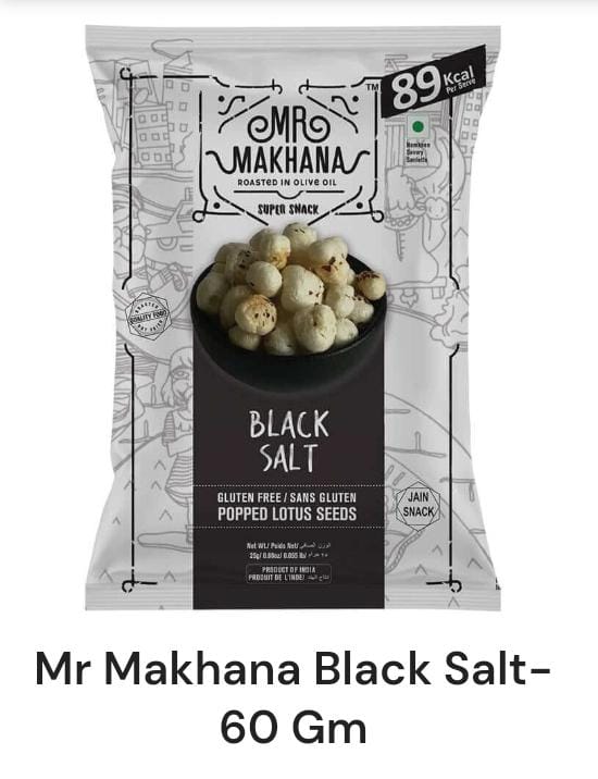 RS 60 GM MR MAKHANA BLACK SALT