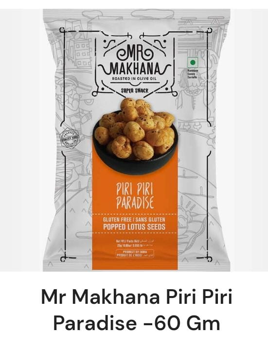 RS 60 GM MR MAKHANA PIRI PIRI PARADISE