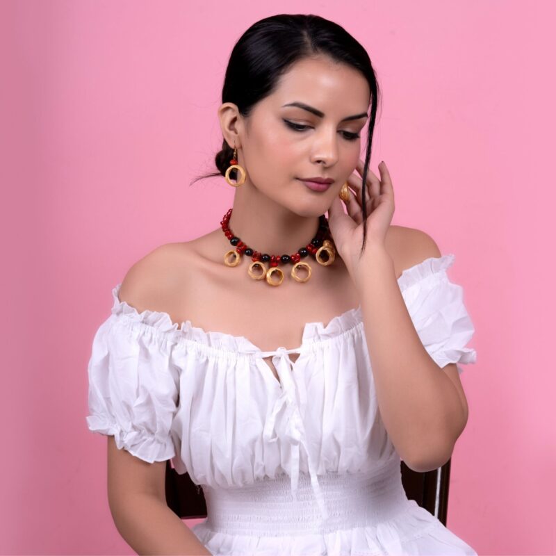 BAMBOO JEWELLERY SET-02