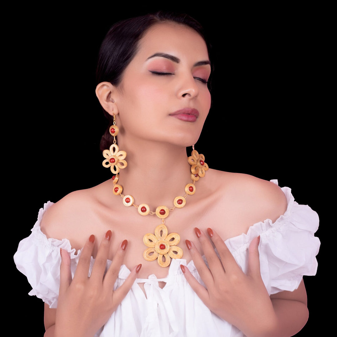 BAMBOO JEWELLERY SET-03