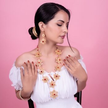 BAMBOO JEWELLERY SET-05