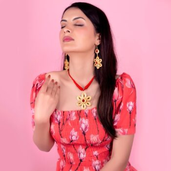 BAMBOO JEWELLERY SET-07