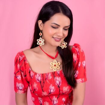 BAMBOO JEWELLERY SET-07