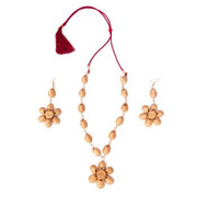 बांस के आभूषण सेट-09