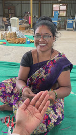 Load and play video in Gallery viewer, Bamboo Rakhi -Pack OF 7