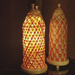 Load and play video in Gallery viewer, Kandil K Eco Friendly Bamboo Diwali Table Lantern.